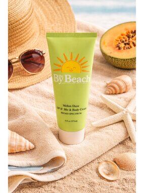 By the Beach Melon Daze SPF 30 Face & Body Cream 6 oz Broad Spectrum Sunscreen